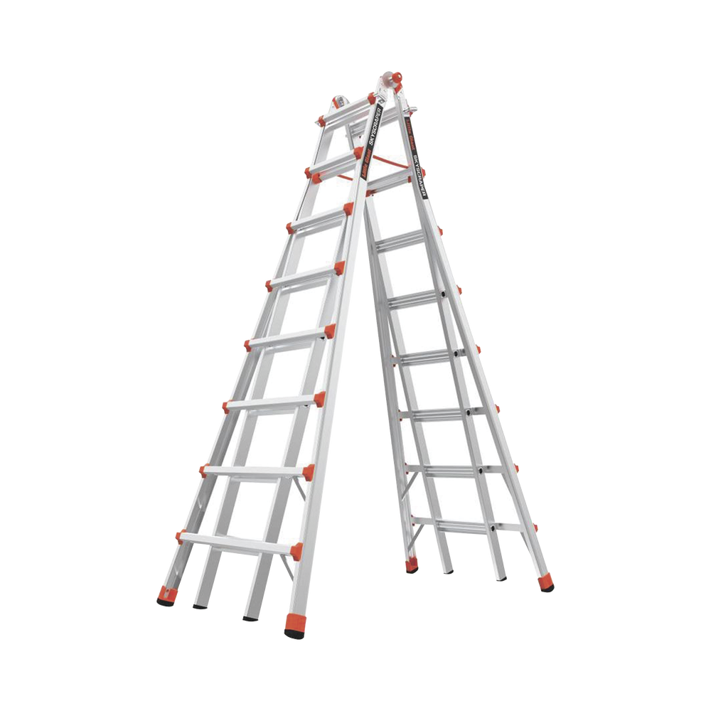 Escalera telescópica en 