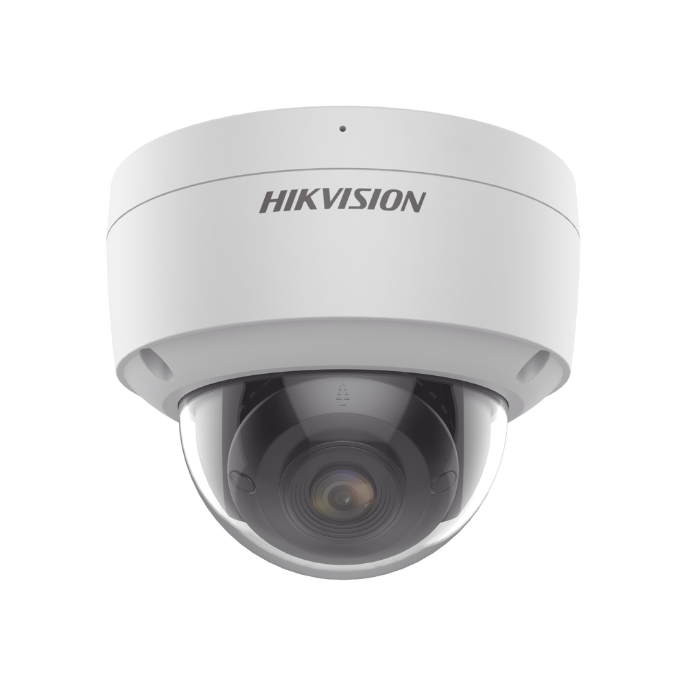 Domo IP 4 Megapixel / Imagen a Color 24/7 / PoE / Lente 2.8 mm / Exterior IP67 / IK10 / WDR 130 dB / PoE / Micrófono Integrado / Videoanaliticos (Filtro de Falsas Alarmas)  / Entrada y Salida de Audio y Alarmas