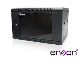 GABINETE DE PARED ENSON ENS-RKGB6U 6UR PUERTA FRONTAL DE CRISTAL TEMPLADO CON CERRADURA DE SEGURIDAD RANURAS DE VENTILACION EN LA PARTE SUPERIOR PARA 2 VENTILADORES DE 11 CM ENSAMBLADO 600X450X368MM GABINETE DE PARED ENSON ENS-RKGB6U 6UR PUERTA FRONTAL DE CRISTAL TEMPLADO CON CERRADURA DE SEGURIDAD RANURAS DE VENTILACION EN LA PARTE SUPERIOR PARA 2 VENTILADORES DE 11 CM ENSAMBLADO 600X450X368MM