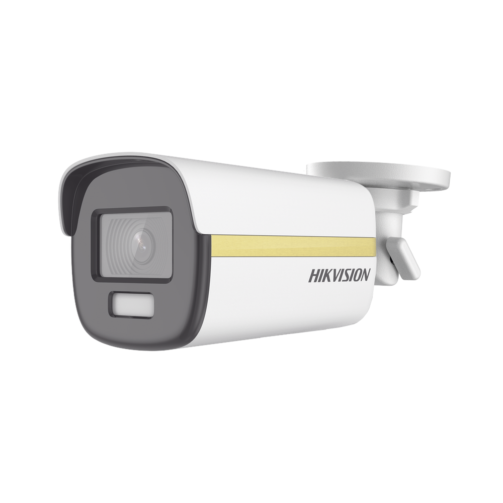 Bala TURBOHD 4K/ Imagen a color 24/7 / Lente 3.6 mm / METAL / Luz Blanca 40 mts / Exterior IP67 /  WDR 130 dB / 4 Tecnologías