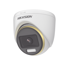 Turret TURBOHD 4K / Imagen a color 24/7 / Lente 2.8 mm / Luz Blanca 40 mts / Exterior IP67 / WDR 130 dB / 4 Tecnologías