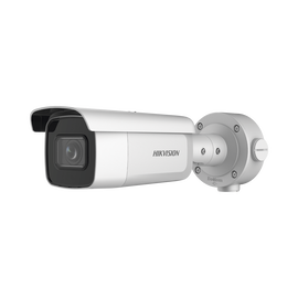 Bala IP 5 Megapixel / Lente Mot. 2.7 a 13.5 mm / 60 mts IR EXIR / Exterior IP67 / IK10 / WDR 120 dB / PoE + / Filtro de Falsas Alarmas / Videoanaliticos Integrados