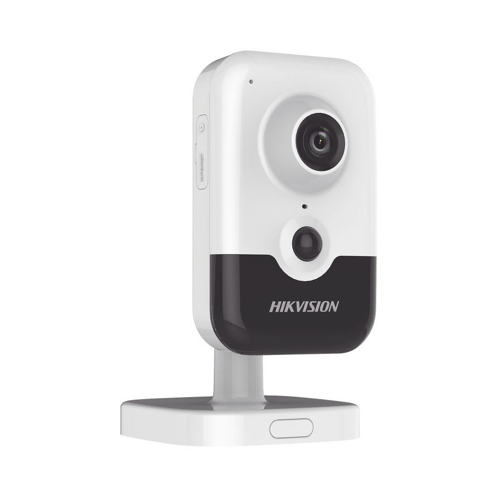Cubo IP 4 Megapixel / Serie PRO / Lente 2.8 mm / 10 mts IR EXIR / PoE / Sensor PIR / H.265+ / Interior / Audio de Dos Vías / Detección Facial