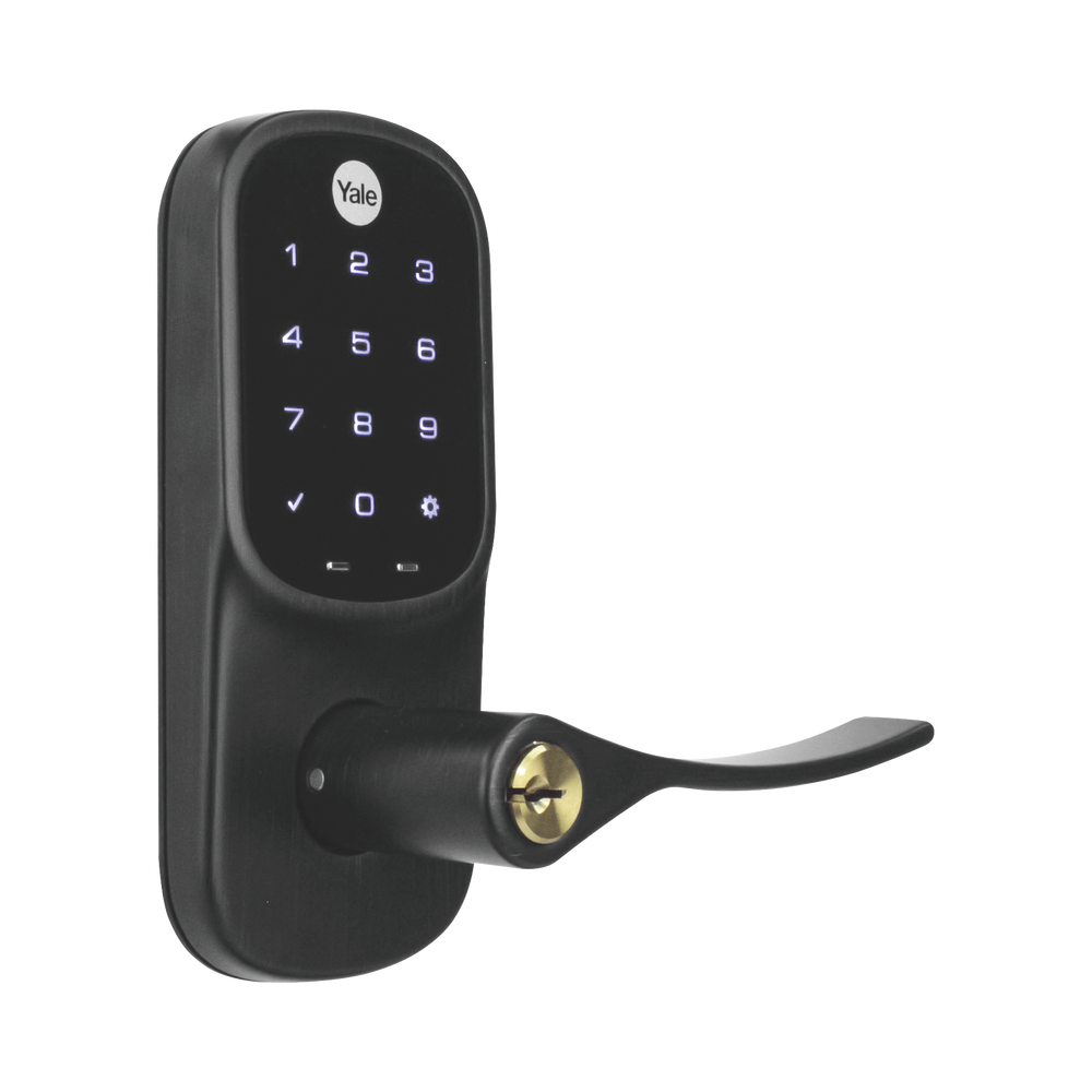Cerradura Autónoma YRL226 con Teclado Táctil y Manija /Smarphone Control Opcional/ bronce Antiguo