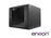 GABINETE DE PARED ENSON ENS-RKGB9U 9UR PUERTA FRONTAL DE CRISTAL TEMPLADO CON CERRADURA DE SEGURIDAD RANURAS DE VENTILACION EN LA PARTE SUPERIOR PARA 2 VENTILADORES DE 11 CM 600X600X501MM