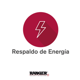 Respaldo de Energía con Batería incluida (Hasta 8 horas).
