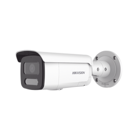 Bala IP 4 Megapixel / Imagen a Color 24/7 / PoE / Lente 4 mm / Luz Blanca 60 mts / Exterior IP67 / Luz Intermitente y Alerta de Audio / Videoanaliticos (Filtro de Falsas Alarmas) / WDR 130 dB / Captura Facial