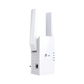 TP-Link RE505X - Extensor de Red Wi-Fi 6 AX1500 - 300 Mbps a 2.4GHz + 867Mbps a 5GHz-2 × antenas externas - 1 × puerto de 10/100 Mbps - enchufado a la pared