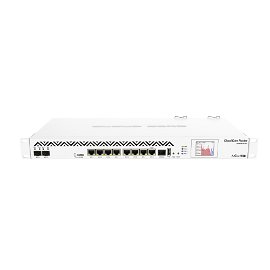 MikroTik Cloud Core Router CCR1036-8G-2S+ - Router - conmutador de 8 puertos - 10 GigE - montaje en rack