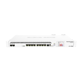 MikroTik Cloud Core Router CCR1036-8G-2S+ - Router - conmutador de 8 puertos - 10 GigE - montaje en rack