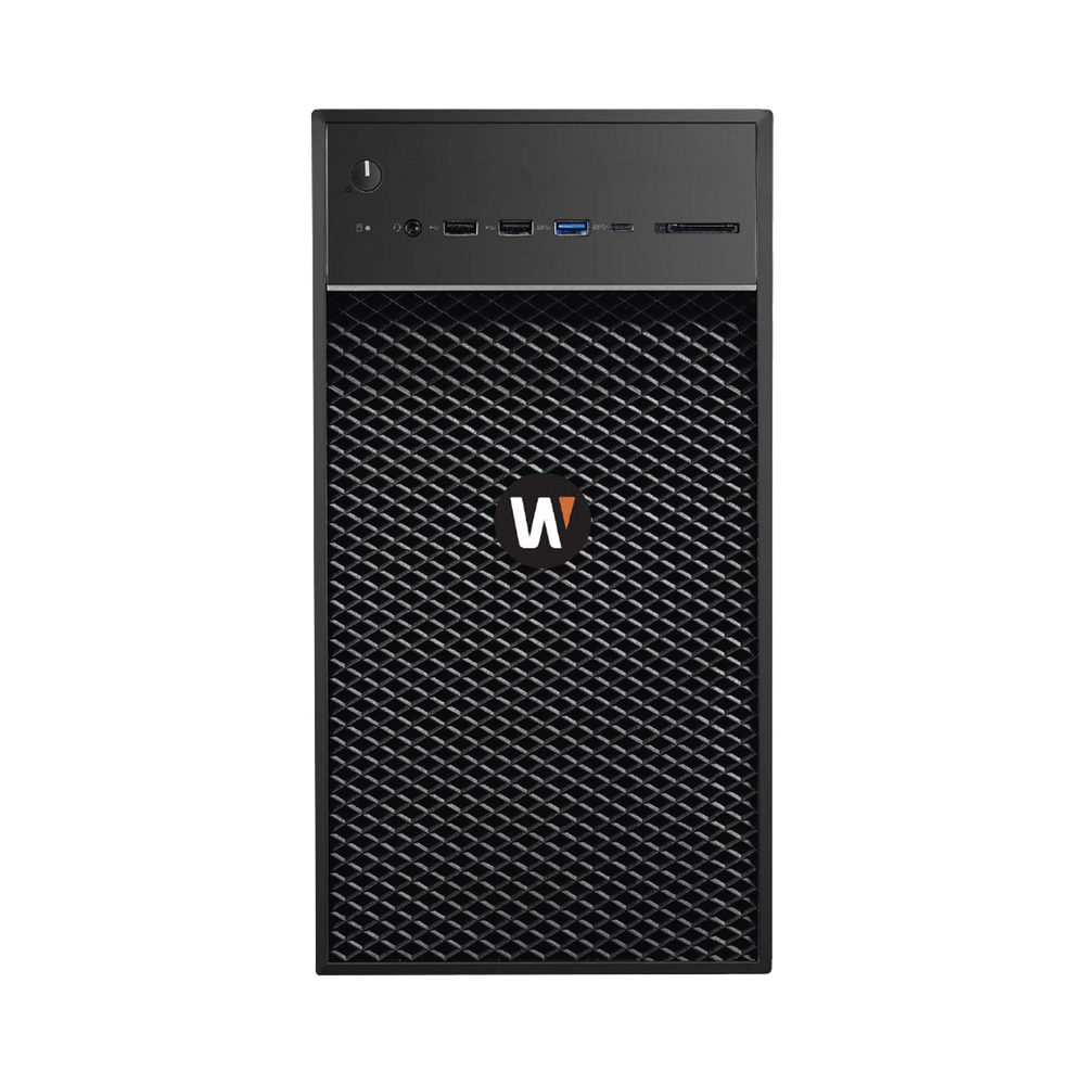NVR Wisenet WAVE basada en Linux / Incluye licencia WAVE-PRO-04 / 470 Mbps throughput / Incluye 36TB para almacenamiento
