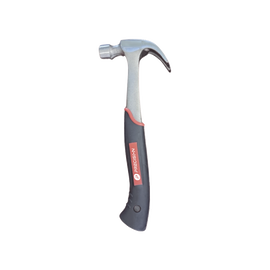 Martillo Uso Rudo de Acero Forjado de 16 oz. con Uña Curva. Con Sujetador de Clavos.