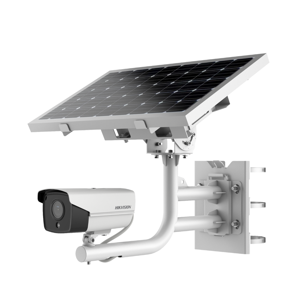 Kit All in One / Cámara Bala 2 Megapixel / Panel Solar / Batería de Respaldo / Conexión 4G / Accesorios de Instalación