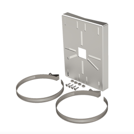 Montaje universal galvanizado para instalación de cámaras en poste 2