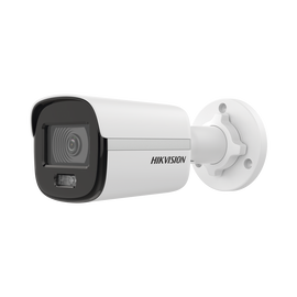 Bala IP 2 Megapixel / Imagen a Color 24/7 / PoE / Lente 2.8 mm / Luz Blanca 30 mts / Exterior IP67 / dWDR