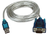 Cable convertidor de USB a Serial DB9 3 Metros Marca XTECH 