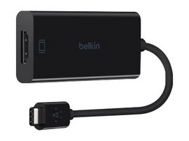 Belkin - Adaptador de vídeo - USB-C macho a HDMI hembra - compatibilidad con 4K