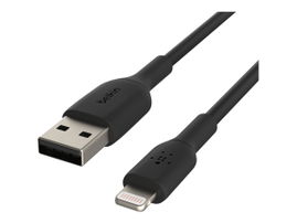Belkin BOOST CHARGE - Cable Lightning - Lightning macho a USB macho - 1 m - negro - para Apple 10.5-inch iPad Pro; 12.9-inch iPad Pro (2nd generation); iPhone 11, 11 Pro, 11 Pro Max, 8, XR, XS, XS Max