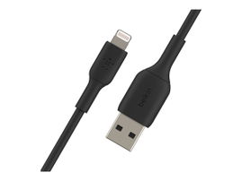 Belkin BOOST CHARGE - Cable Lightning - Lightning macho a USB macho - 1 m - negro - para Apple 10.5-inch iPad Pro; 12.9-inch iPad Pro (2nd generation); iPhone 11, 11 Pro, 11 Pro Max, 8, XR, XS, XS Max
