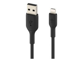 Belkin BOOST CHARGE - Cable Lightning - Lightning macho a USB macho - 1 m - negro - para Apple 10.5-inch iPad Pro; 12.9-inch iPad Pro (2nd generation); iPhone 11, 11 Pro, 11 Pro Max, 8, XR, XS, XS Max