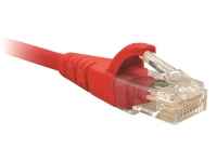 Nexxt Solutions Infrastructure - Patch cable - UTP - 30.4 cm - RJ-45 a  - Dark red - Cat6 1ft. CM Type
