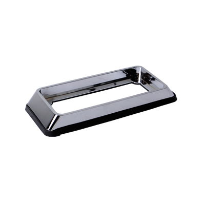 Bisel Cromado con empaque para Luces Quadraflare 7x3 Bisel Cromado con empaque para Luces Quadraflare 7x3