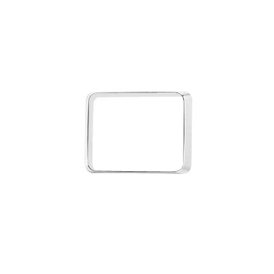 Bisel cromado con empaque para luces Quadraflare 9X7 Bisel cromado con empaque para luces Quadraflare 9X7
