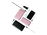 Belkin Pocket Power - Cargador portátil - 10000 mAh - 2.4 A - 2 conectores de salida (USB) - en el cable: Micro-USB - negro