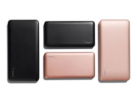 Belkin Pocket Power - Cargador portátil - 10000 mAh - 2.4 A - 2 conectores de salida (USB) - en el cable: Micro-USB - negro