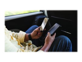 Belkin Pocket Power - Cargador portátil - 10000 mAh - 2.4 A - 2 conectores de salida (USB) - en el cable: Micro-USB - negro