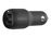 Belkin Dual Charger - Adaptador de corriente para el coche - 24 vatios - 4.8 A - 2 conectores de salida (USB) - negro