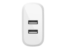 Belkin - - 24 vatios - 4.8 A - 2 conectores de salida (USB) - blanco