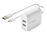 Belkin - Cargador de pared - 24 vatios - 4.8 A - 2 conectores de salida (2 x USB) - en el cable: USB-C