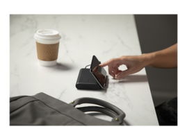 Belkin - Cargador portátil - 10000 mAh - 2 conectores de salida (USB, 24 pin USB-C) - negro