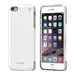 PureGear DualTek PRO - Carcasa trasera para teléfono móvil - plástico engomado - blanco - para Apple iPhone 6, 6s