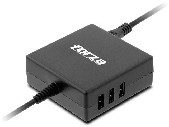 Forza FNA-790 - Universal Laptop Charger - 110/220V 90W NEMA - 3 USB Ports - 7 Tips Forza FNA-790 - Universal Laptop Charger - 110/220V 90W NEMA - 3 USB Ports - 7 Tips