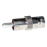 Adaptador de BNC Hembra a RCA Macho 50 Ohm/ Fono, Aplicaciones Audio-Video, Níquel/ Plata/ Delrin.