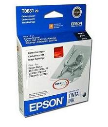 Epson T0631 - Negro - original - cartucho de tinta - para Stylus C87 Plus, CX3700, CX4700, CX5700F, CX7700