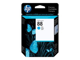 HP 88 - 9 ml - cián - original - cartucho de tinta - para Officejet Pro K5400, K550, K8600, L7480, L7580, L7590, L7650, L7680, L7780 HP 88 - 9 ml - cián - original - cartucho de tinta - para Officejet Pro K5400, K550, K8600, L7480, L7580, L7590, L7650, L7680, L7780