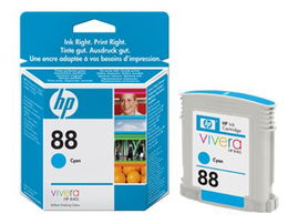 HP 88 - 9 ml - cián - original - cartucho de tinta - para Officejet Pro K5400, K550, K8600, L7480, L7580, L7590, L7650, L7680, L7780 HP 88 - 9 ml - cián - original - cartucho de tinta - para Officejet Pro K5400, K550, K8600, L7480, L7580, L7590, L7650, L7680, L7780