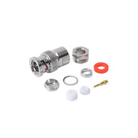 Conector BNC macho de rosca para cable RG-59/U Conector BNC macho de rosca para cable RG-59/U