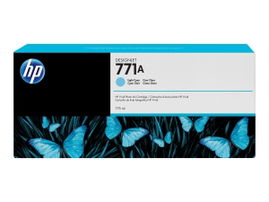 HP 771A - 775 ml - cián claro - original - DesignJet - cartucho de tinta - para DesignJet Z6200, Z6600, Z6610, Z6800, Z6810