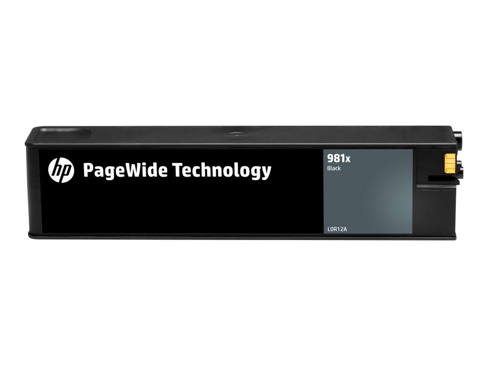HP 981X - 194 ml - Alto rendimiento - negro - original - PageWide - cartucho de tinta - para PageWide Enterprise Color MFP 586; PageWide Managed Color E55650 HP 981X - 194 ml - Alto rendimiento - negro - original - PageWide - cartucho de tinta - para PageWide Enterprise Color MFP 586; PageWide Managed Color E55650