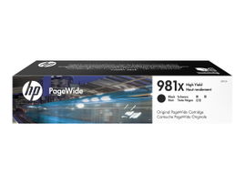 HP 981X - 194 ml - Alto rendimiento - negro - original - PageWide - cartucho de tinta - para PageWide Enterprise Color MFP 586; PageWide Managed Color E55650 HP 981X - 194 ml - Alto rendimiento - negro - original - PageWide - cartucho de tinta - para PageWide Enterprise Color MFP 586; PageWide Managed Color E55650