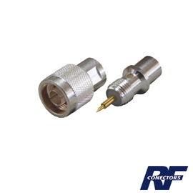 Conector N macho para cable BELDEN 9913, 7810A, 8214; ANDREW CNT-400; Syscom RG8/U-SYS, RFLASH-1113 Conector N macho para cable BELDEN 9913, 7810A, 8214; ANDREW CNT-400; Syscom RG8/U-SYS, RFLASH-1113