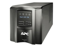 APC Smart-UPS 750VA LCD - UPS - CA 120 V - 500 vatios - 750 VA - Ethernet, RS-232, USB - conectores de salida: 6 - negro - con APC SmartConnect APC Smart-UPS 750VA LCD - UPS - CA 120 V - 500 vatios - 750 VA - Ethernet, RS-232, USB - conectores de salida: 6 - negro - con APC SmartConnect