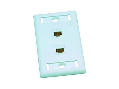 Furukawa - Panel frontal - blanco - 2 puertos
