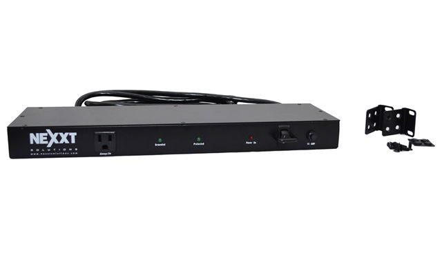 Nexxt 9 Outlet Power Strip Rack Mount