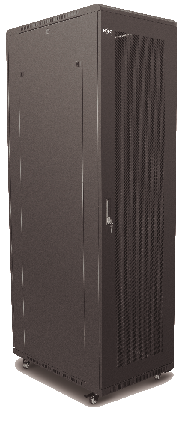 Nexxt Solutions SKD - Rack armario - negro, RAL 9005 - 42U - 19