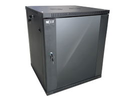 Nexxt Solutions SKD - Armario - instalable en pared - negro, RAL 9005 - 18U - 19